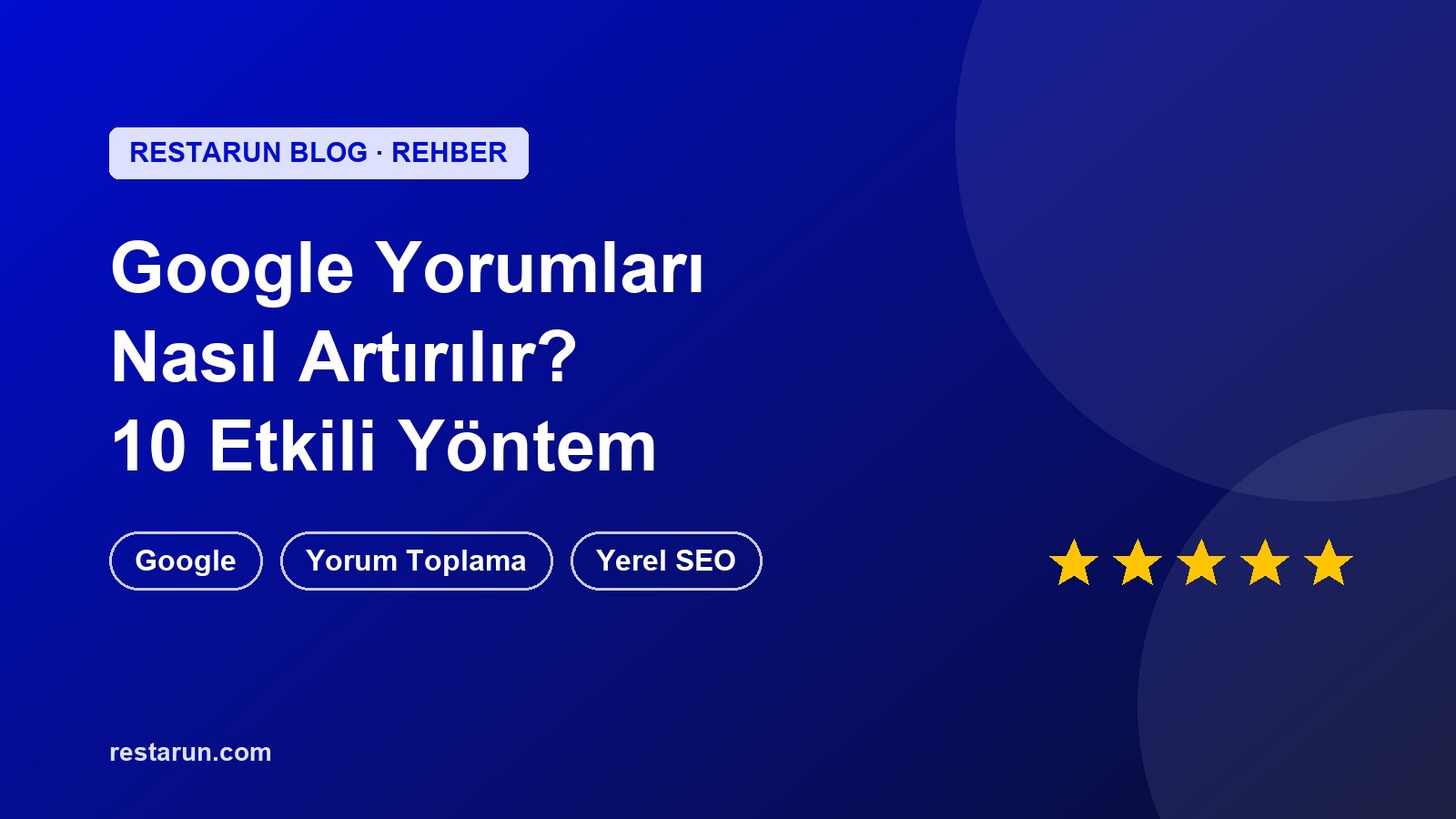 Google Yorumları Nasıl Artırılır? İşletmeler İçin 10 Etkili Yöntem kapak görseli